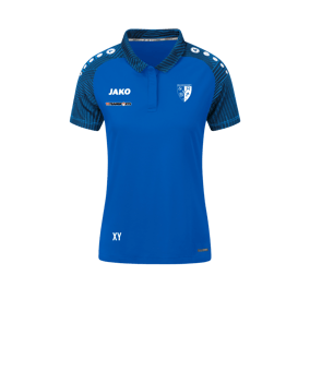 JAKO Performance Polo Damen Blau Blau F403