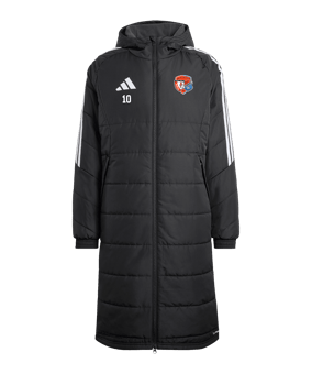 adidas Tiro 26 Winterjacke Long Schwarz