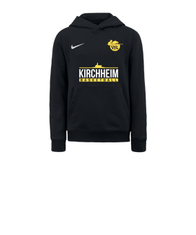 Nike Park 20 Fleece Hoody Kids Schwarz Weiss F010