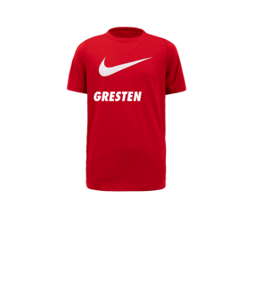 Nike Park 20 Swoosh T-Shirt Kids Rot F657