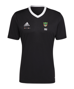 adidas Entrada 22 Trikot Schwarz Weiss