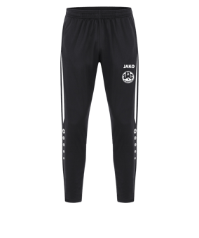 JAKO Power Polyesterhose Schwarz Weiss F802
