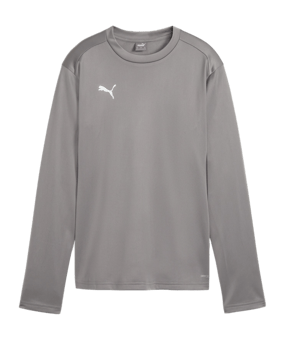 PUMA teamGOAL Training Sweatshirt Damen Grau F13 - grau
