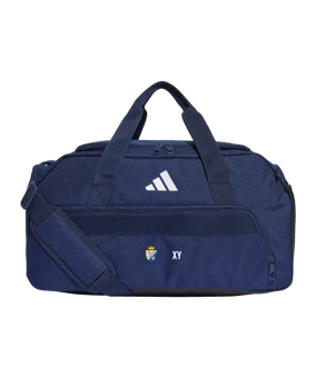 adidas Tiro League Duffel Bag Gr. S Blau Schwarz