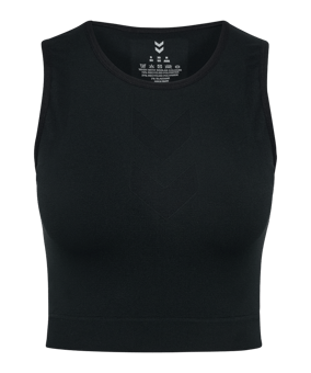 Hummel Hiit Seamless T-Shirt Damen Schwarz F2001 - schwarz