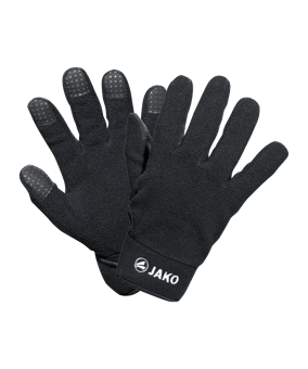 JAKO Feldspielerhandschuh Fleece Schwarz F08 - schwarz