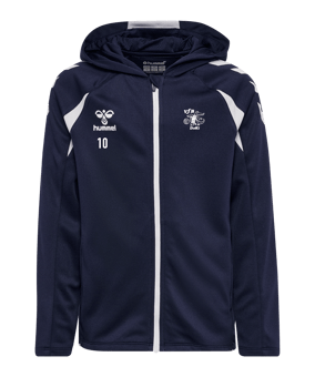 hummel Core 2.0 Kapuzenjacke Kids Blau F7929