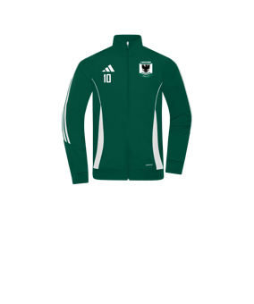 adidas Tiro 24 Trainingsjacke Kids Grün Weiss