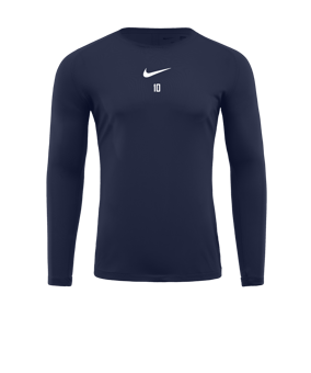 Nike Park First Layer Top langarm Dunkelblau F410