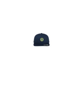 Merch 5 Panel Classic Snapback Cap Navy Green | #logo4c