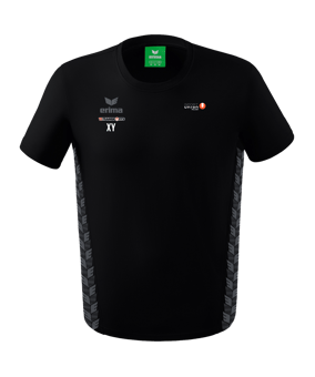 Erima Team Essential T-Shirt Kids Schwarz Grau