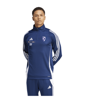 adidas Tiro 24 Trainingstop Blau Weiss