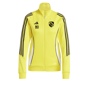 adidas Tiro 24 Trainingsjacke Damen Gelb Weiss