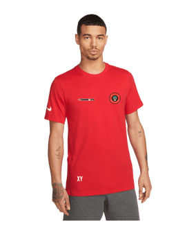 Nike Park 20 T-Shirt Rot Weiss F657