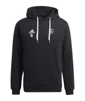 adidas Entrada 22 Hoody Schwarz