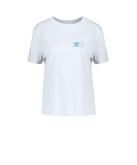 Merch Muser T-Shirt Women White | logo