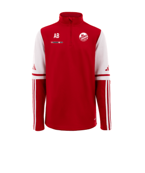 adidas Squadra 25 HalfZip Sweatshirt Rot