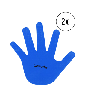 Cawila Marker-System Hand 18,5cm 4er Set Blau - blau
