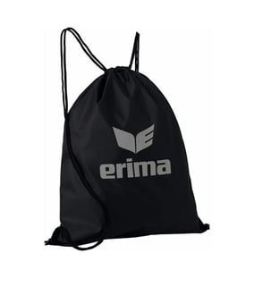 Erima Turnbeutel Club 5 Schwarz Grau - schwarz