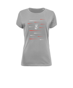 Stanley & Stella Expresser 2.0 T-Shirt Damen Grau | #lines