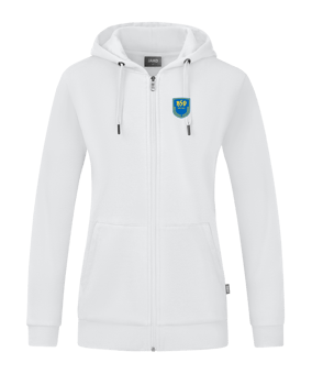 JAKO Organic Kapuzenjacke Damen Weiss F000