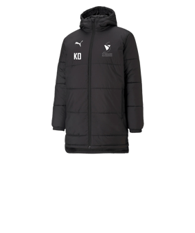 PUMA Bench Jacke Kids Schwarz Weiss F03