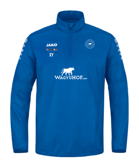 JAKO Team Rainzip Sweatshirt Blau F400