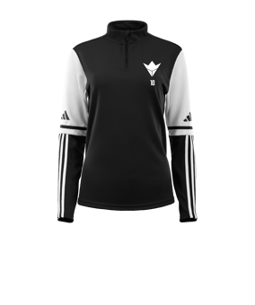 adidas Squadra 25 HalfZip Sweatshirt Femmes Noir 