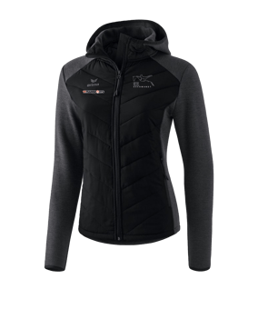 Erima Steppjacke Damen Schwarz