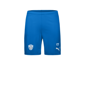 PUMA teamRISE Short Blau Weiss F02