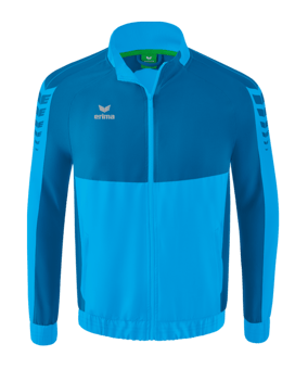 Erima Six Wings Präsentationsjacke Kids Hellblau - blau