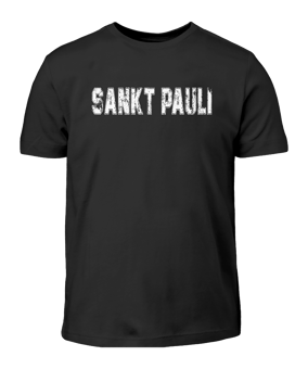 Kids T-Shirt "St. Pauli" Schwarz - schwarz