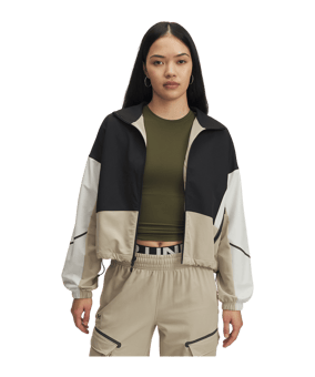 Under Armour Unstoppable Kapuzenjacke Damen Schwarz F004 - schwarz