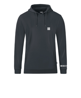 JAKO Organic Hoody Grau F830