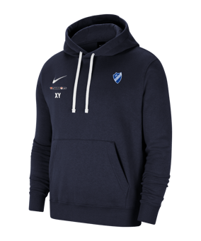 Nike Park 20 Fleece Hoody Blau Weiss F451