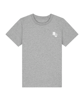 Merch Mini Creator T-Shirt Kids Heather Grey | #justlogo1c