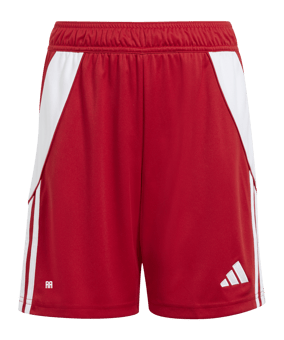 adidas Tiro 24 Short Kids Rot Weiss