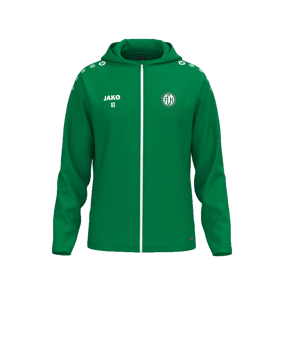 JAKO One Veste à capuche Vert C200 