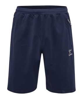 Hummel Move Grid Cotton Short Blau F7026 - blau