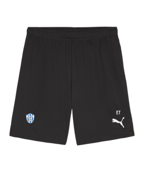 PUMA teamGOAL Short Schwarz Weiss F03