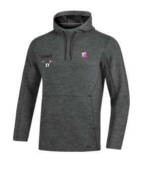 JAKO Premium Basic Kapuzensweatshirt Grau F21