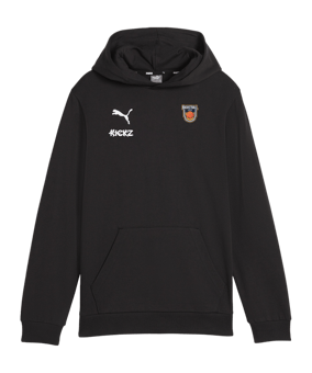 PUMA teamGOAL Casuals Hoody Kids Schwarz F03