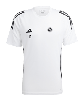 adidas Tiro 24 Trikot Weiss Schwarz