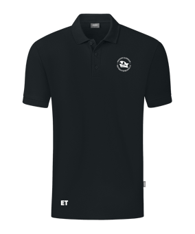 JAKO Organic Polo Shirt Schwarz F800