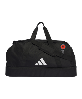 adidas Tiro League Duffel Bag Gr. L Schwarz Weiss