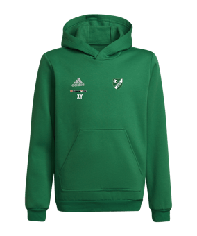 adidas Entrada 22 Hoody Kids Grün