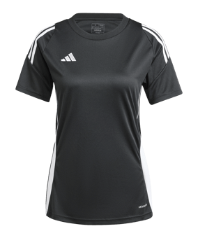 adidas Tiro 24 Trikot Damen Schwarz Weiss - schwarz