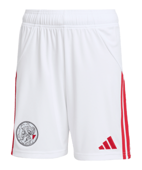 adidas Ajax Amsterdam Short Home 2025/2026 Kids Weiß - weiss