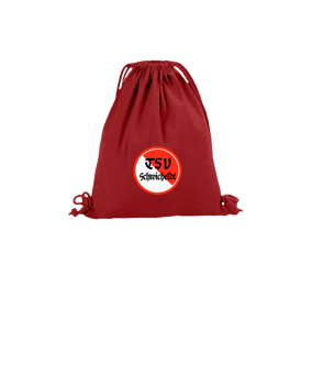Merch Organic Premium Cotton Gymsack Classic Red | #logo4c