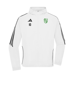 adidas Tiro 24 Windbreaker Weiss Schwarz